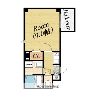 リッツ千林大宮【5階】の間取り