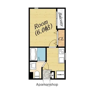 ミーツ大宮【3階】の間取り