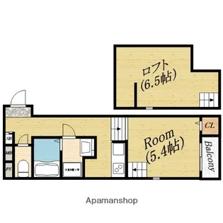 ハーモニーテラスフェリーチェ千林大宮【1階】の間取り