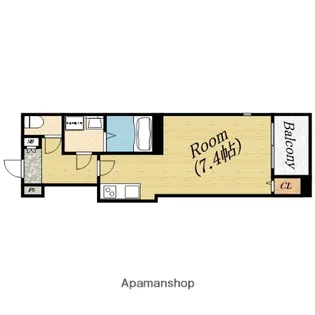 アーバンヒルズ城北【1階】の間取り