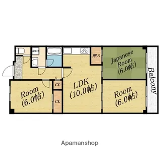 リップルメゾン富士88−2号館【4階】の間取り