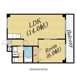ロイヤル新森【3階】の間取り