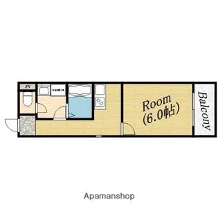 マチテラス高殿【2階】の間取り