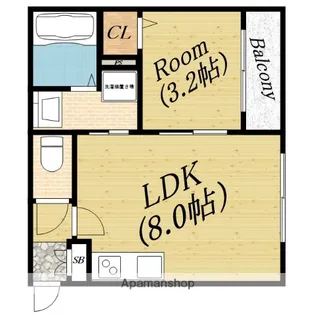 D・Mタウン【2階】の間取り