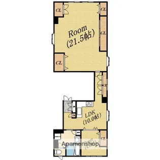 上海公寓【2階】の間取り