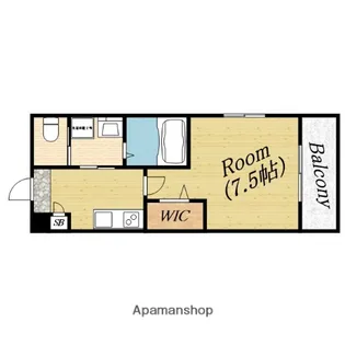 ワコーレヴィータ関目WEST【3階】の間取り