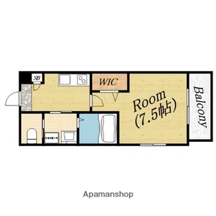 ワコーレヴィータ関目WEST【3階】の間取り
