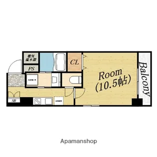 リブ工大前【5階】の間取り