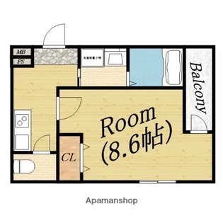 RAICA【2階】の間取り