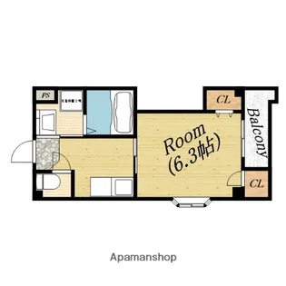 ラ・リンピア【4階】の間取り