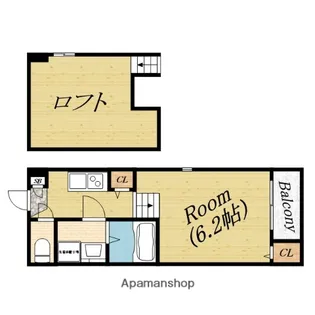 ステージ今市【1階】の間取り