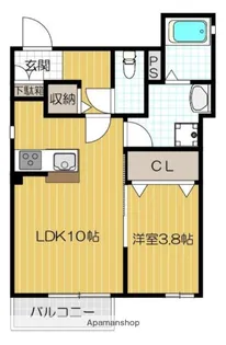 ハイム暉【2階】の間取り