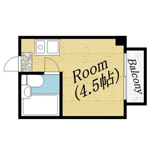 新森サンマンション【3階】の間取り