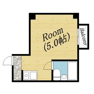 新森サンマンション【2階】の間取り