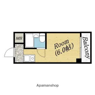 グリーンシティ21【4階】の間取り