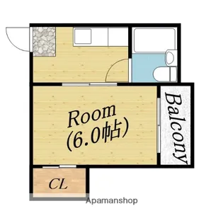 第2友マンション【2階】の間取り