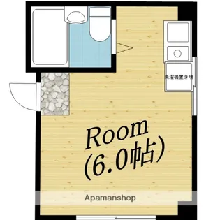 ルッツ清水【1階】の間取り