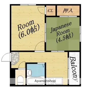 アクアハイムⅡ【3階】の間取り