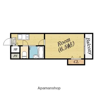 クローバーマンション【3階】の間取り
