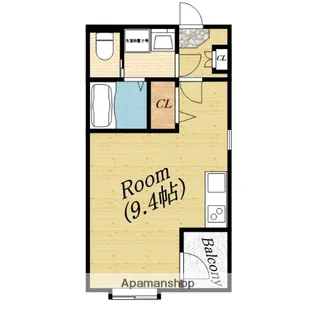 ハーモニーテラス清水Ⅷ【3階】の間取り