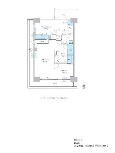 グランセジュール大国町【13階】の間取り