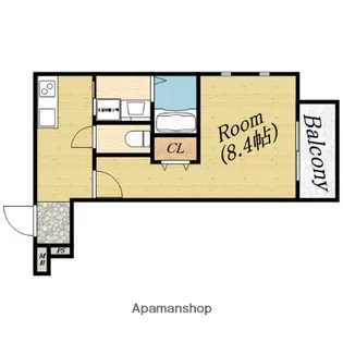フジパレス千林Ⅴ番館【3階】の間取り