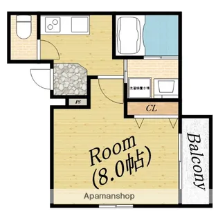 メゾン・ド・リラ【2階】の間取り