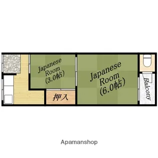 谷口文化【1階】の間取り