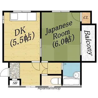 ザ・シティ緑町【3階】の間取り