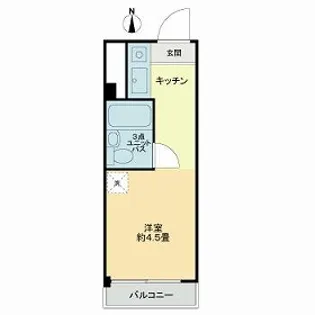 サンライズハイツ【0500号室】の間取り