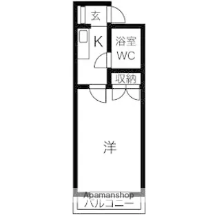 プレアール堺東Ⅲ【303号室】の間取り