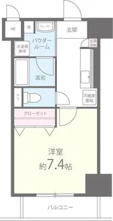 ビヤンポート【3階】の間取り
