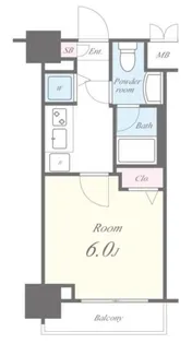 セイワパレス東三国駅前【7階】の間取り