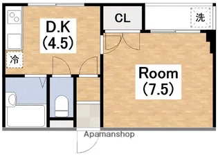 ピースフルハウス【2階】の間取り