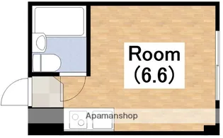 メゾン美樹【20C号室】の間取り