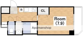 M−CITY天王寺(エムシティーテンノウジ)【101号室】の間取り