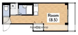 パークシティ長居【4階】の間取り