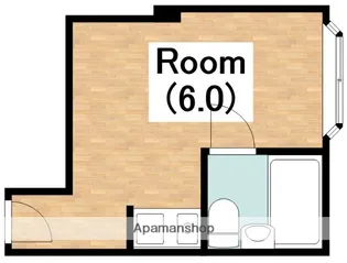 フォーリーブスイン西田辺【410号室】の間取り