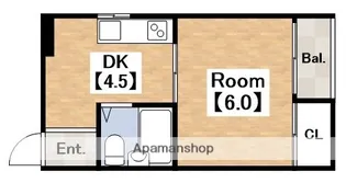 ハイツONS【3階】の間取り
