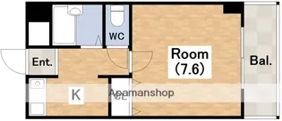 パレロイヤルビル【4階】の間取り