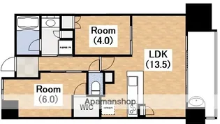 大阪府大阪市阿倍野区松崎町2丁目【マンション】の間取り
