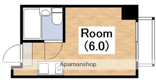 大阪府大阪市阿倍野区文の里1丁目【マンション】の間取り