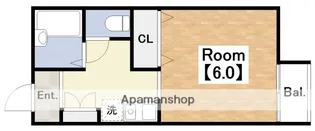 APATMENTHOUSE NASARAN【1階】の間取り