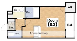 ウェルスクエア長居公園Ⅱ【1階】の間取り