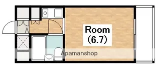 大阪府大阪市住吉区千躰2丁目【マンション】の間取り
