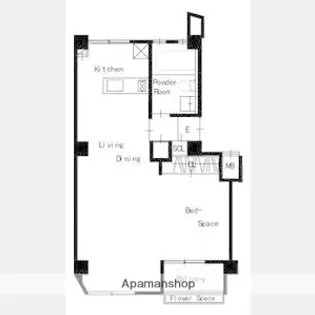 長居フラッツ【2階】の間取り