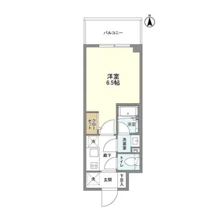 リヴェント難波ウエスト【0602号室】の間取り