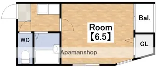 EST長居西【201号室】の間取り