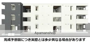 大阪府大阪市東住吉区針中野2丁目【アパート】の外観