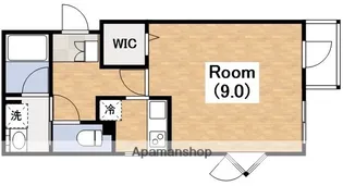大阪府大阪市東住吉区西今川2丁目【マンション】の間取り